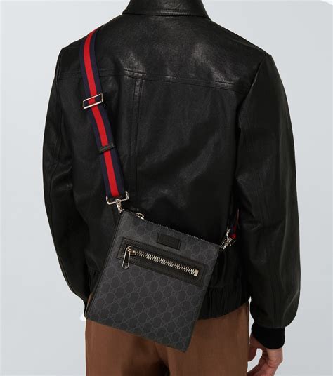 gucci women's messenger bag|gucci unisex messenger bag.